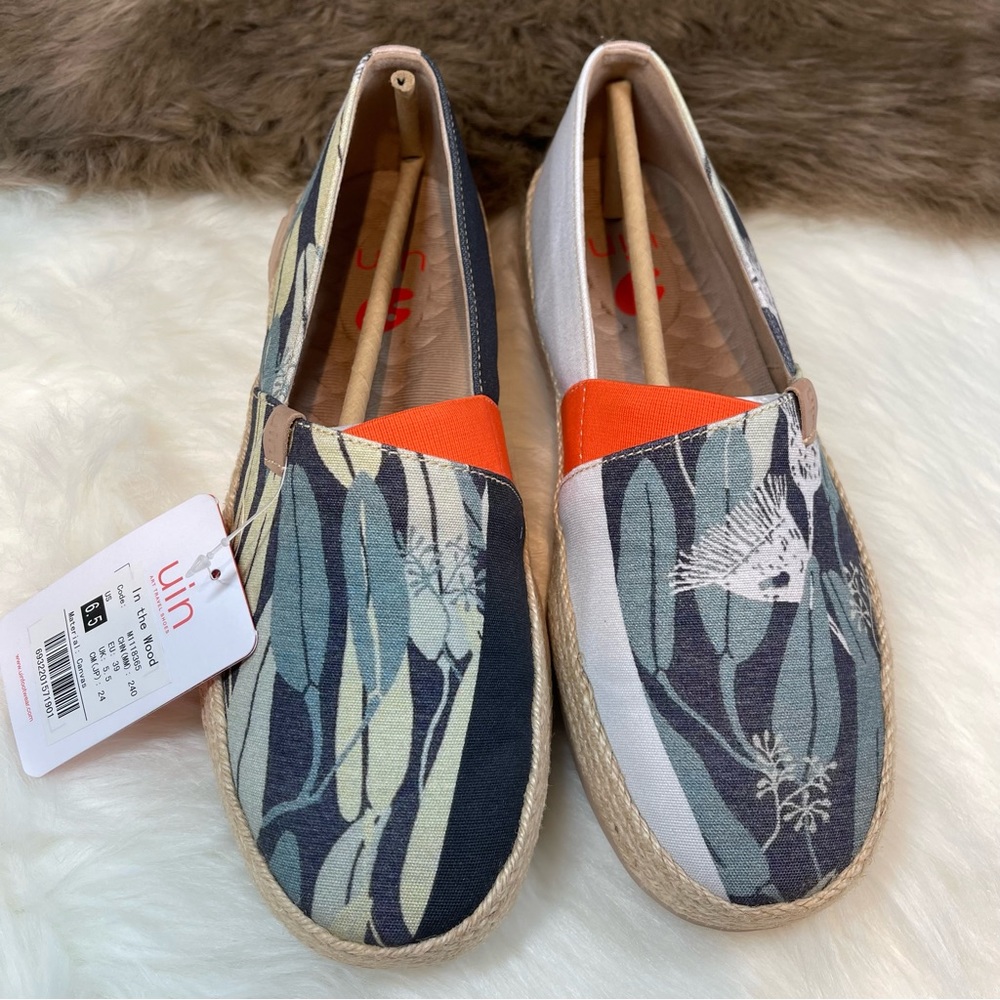 NWT UIN Men’s Canvas Travel Walking Shoes/In the Wood/US8